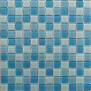 color mixing 23*23mm square crystal mosaic wb02 a1