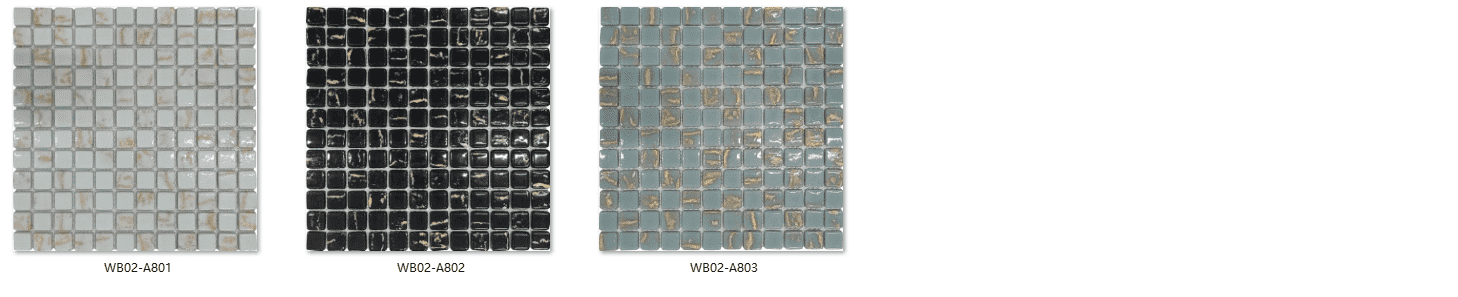 full body crystal mosaic in square shape wb02 a8