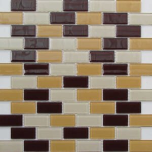 subway style small scale smooth glass mosaic tiles wb04 a0