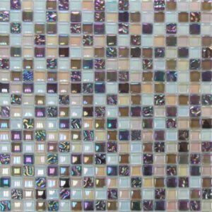 rainbow accented mini multicolor glass mosaic tiles wb06 a1