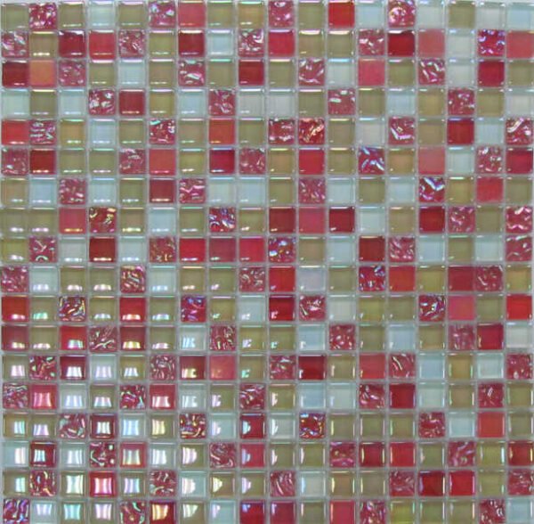 rainbow accented mini multicolor glass mosaic tiles wb06 a1