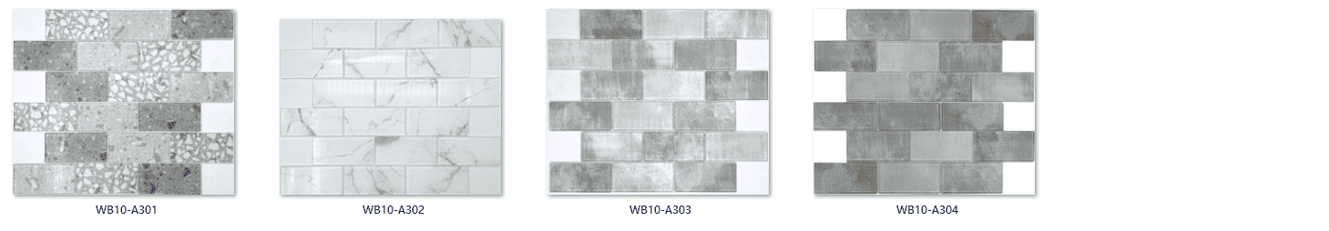 cement marble imitation spray painted glass mosaic wb10 a3