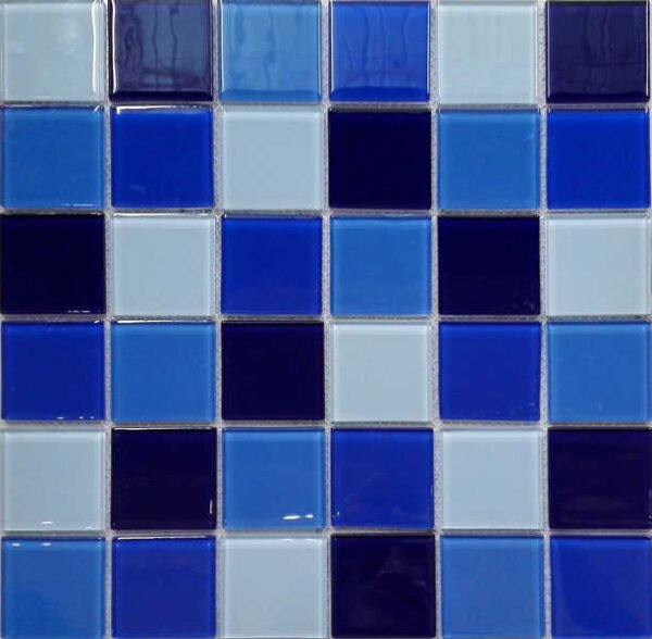 azure blue glass mosaic for pools and kitchens wb13 a0