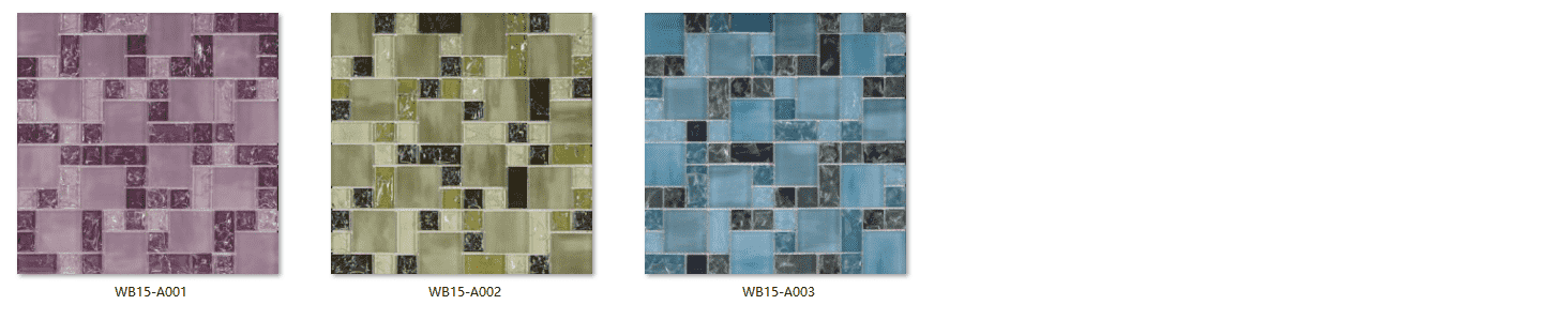 dynamic colors ice crack glass mosaic wb15 a0