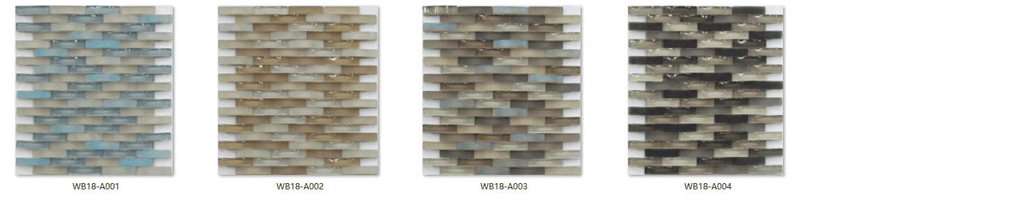 arch shaped glass mosaic a perfect combination of glossy and matte surfaces wb18 a0