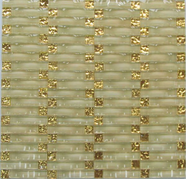 gold arched and flat small particle mosaic the golden choice wb19 a0